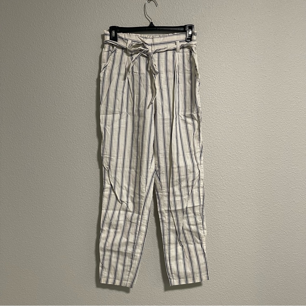 1st Kiss | Striped Paper Bag Pants
